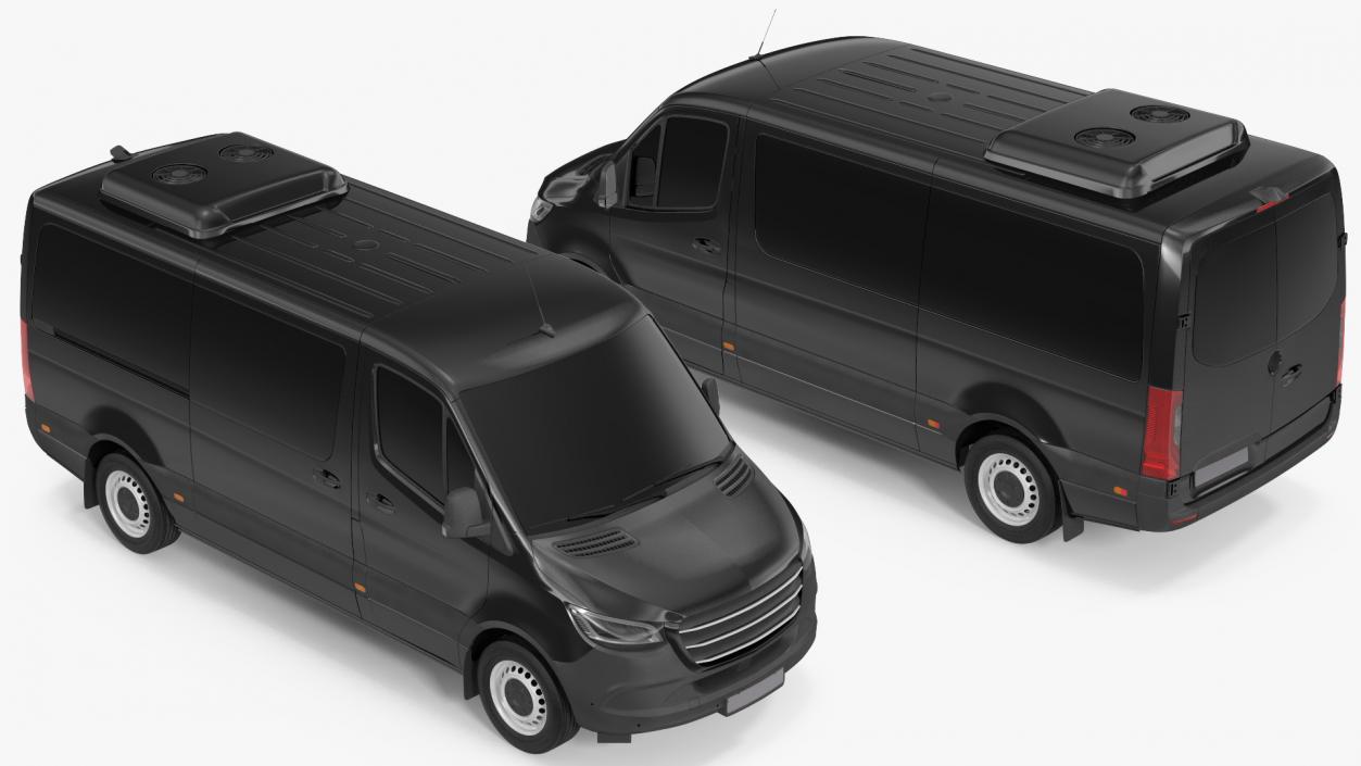 Executive Van Exterior Only 3D