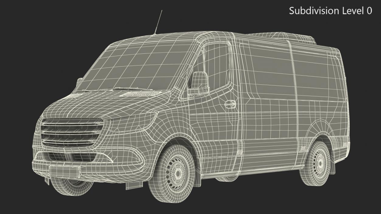 Executive Van Exterior Only 3D