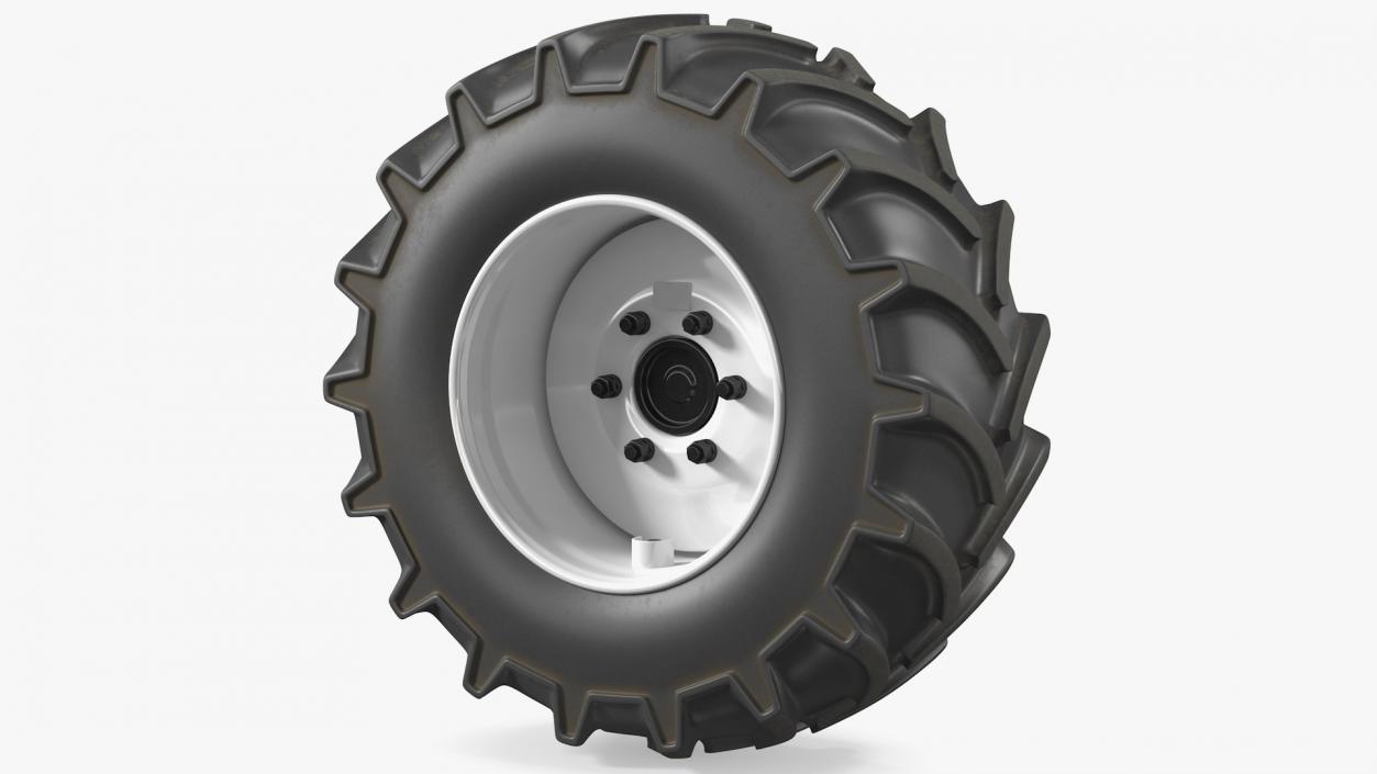 3D Tractor Wheel model