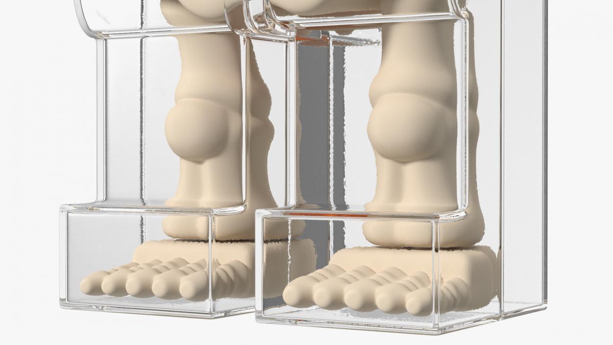 3D model Anatomical LEGO Man Glass