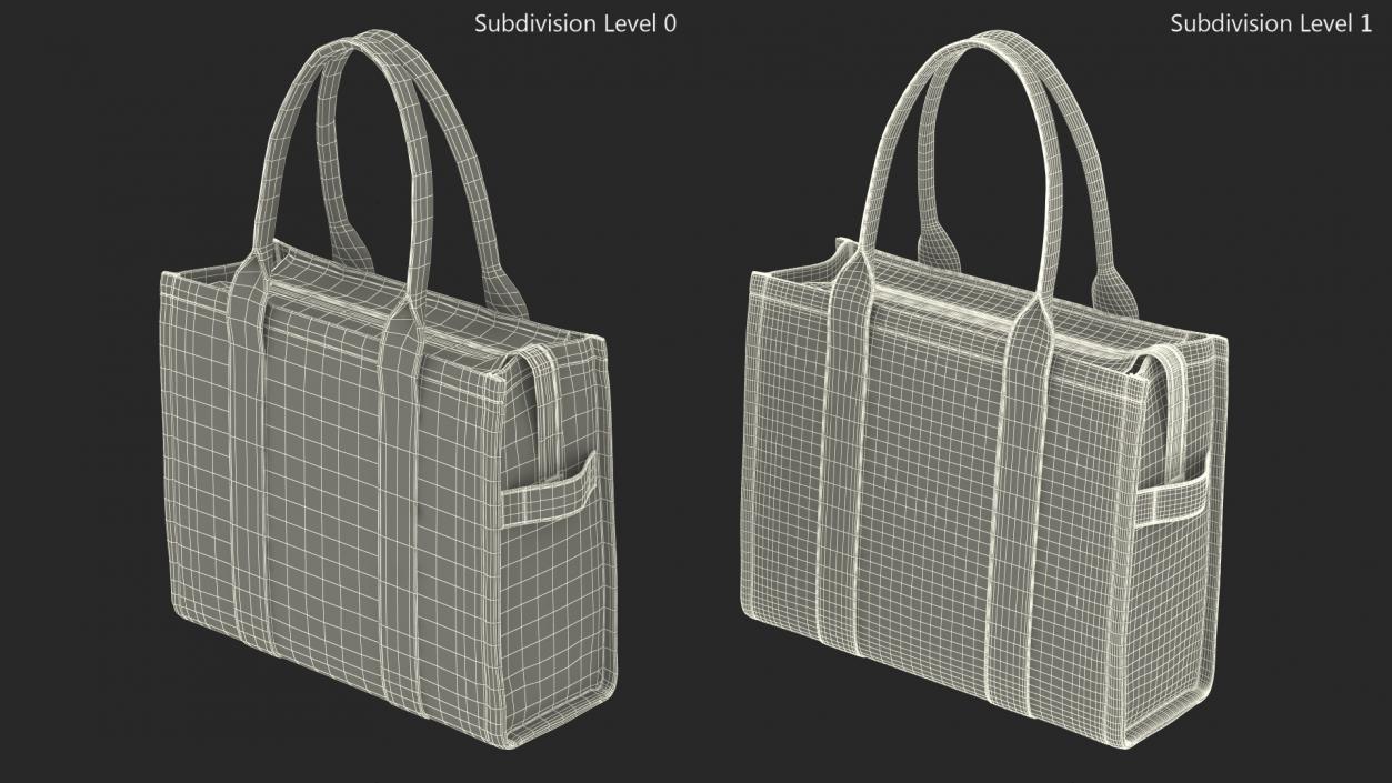 Marc Jacobs Tote Bag Cotton 3D