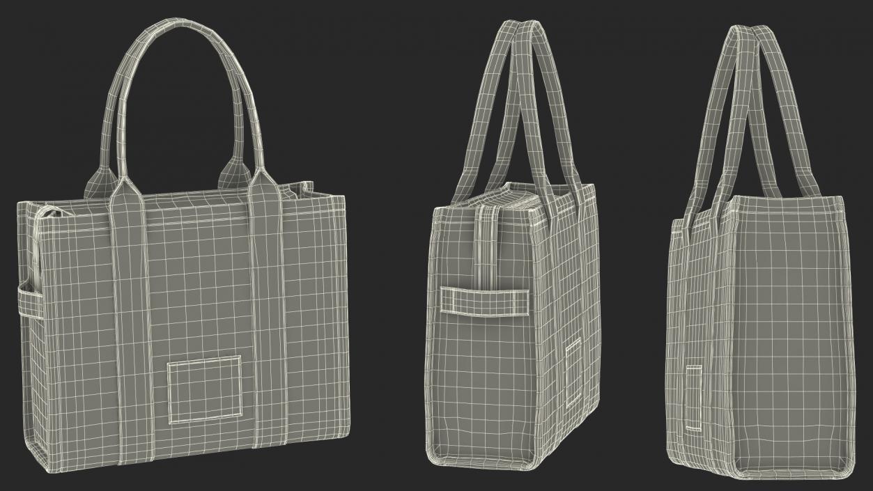 Marc Jacobs Tote Bag Cotton 3D