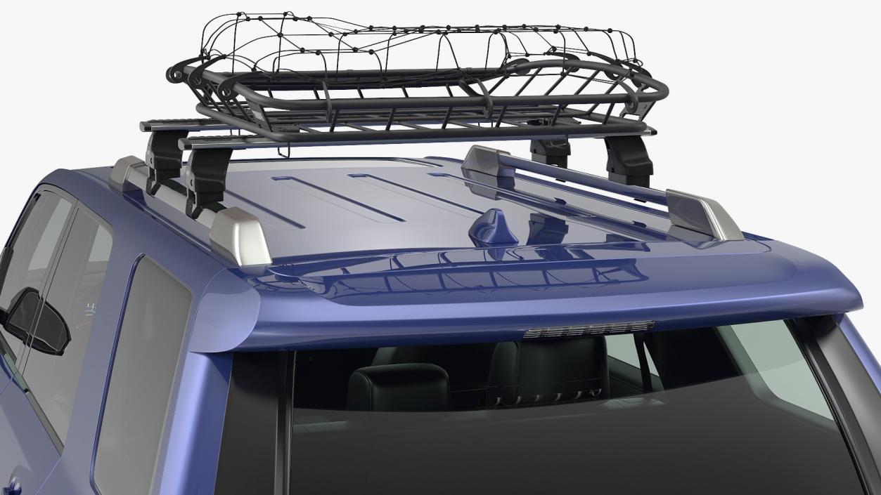 Toyota 4Runner with Thule Canyon XT Roof Basket 3D