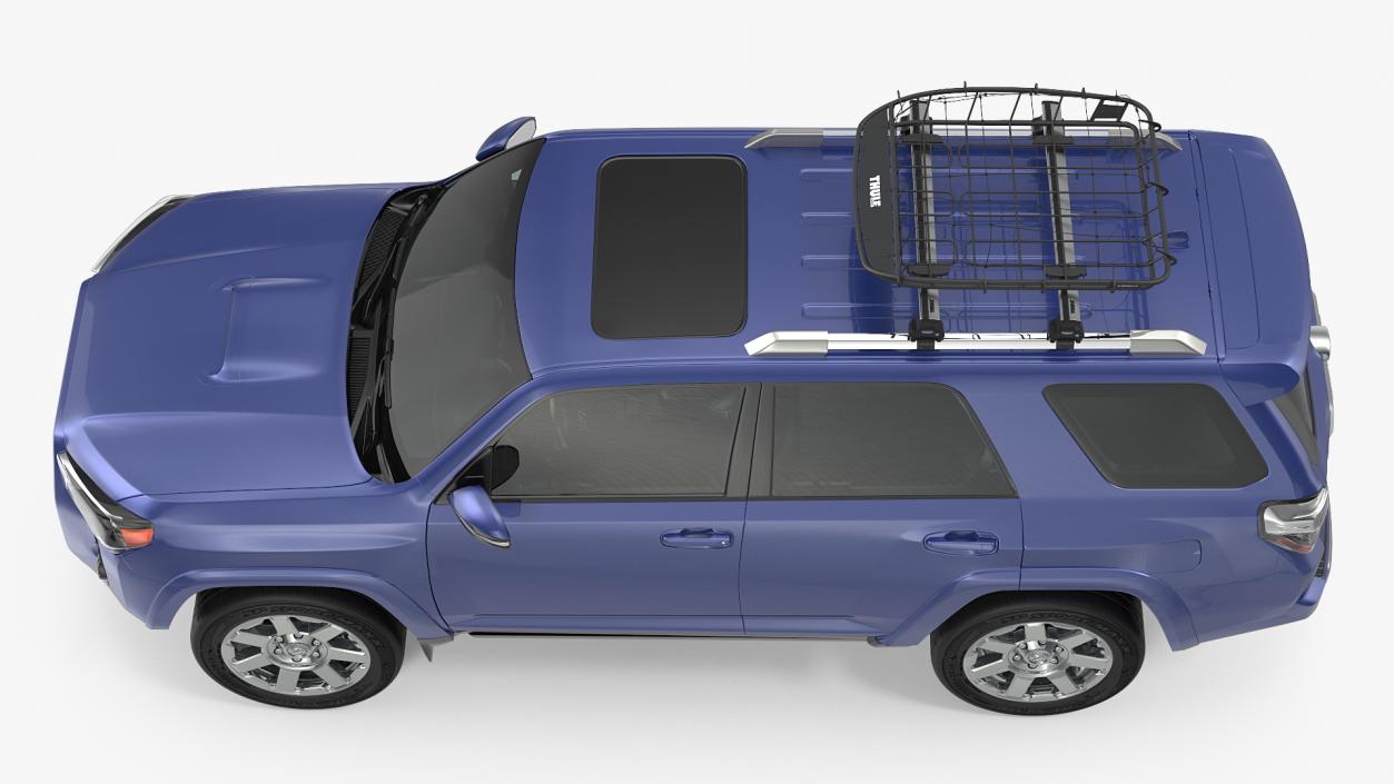 Toyota 4Runner with Thule Canyon XT Roof Basket 3D