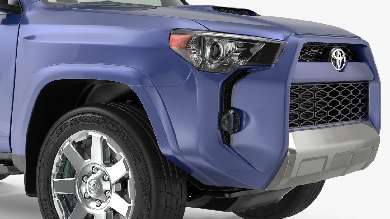 Toyota 4Runner with Thule Canyon XT Roof Basket 3D