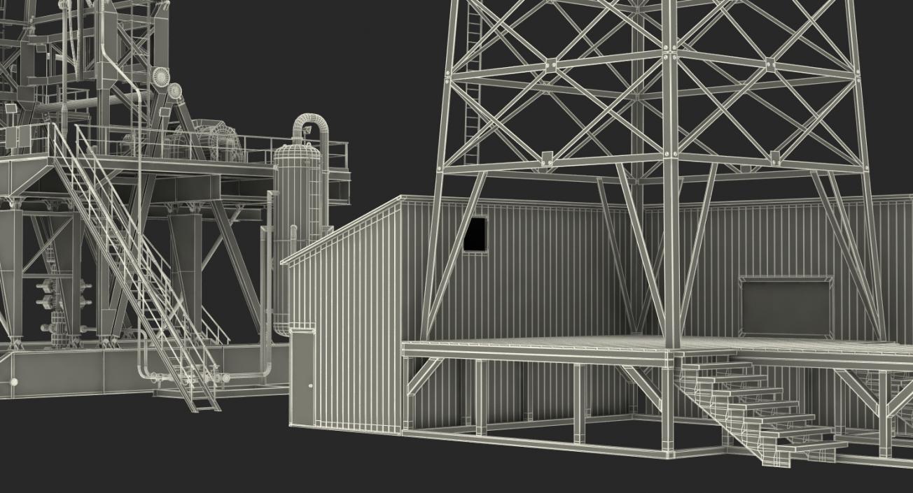 3D model Oil Production Equipment Collection