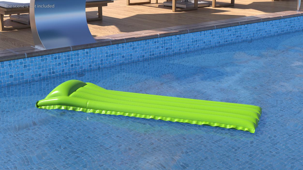 Inflatable Sea Pool Air Mattress 3D