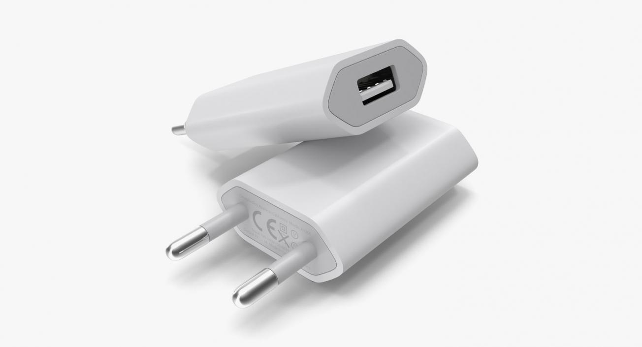 Apple Chargers Collection 2 3D