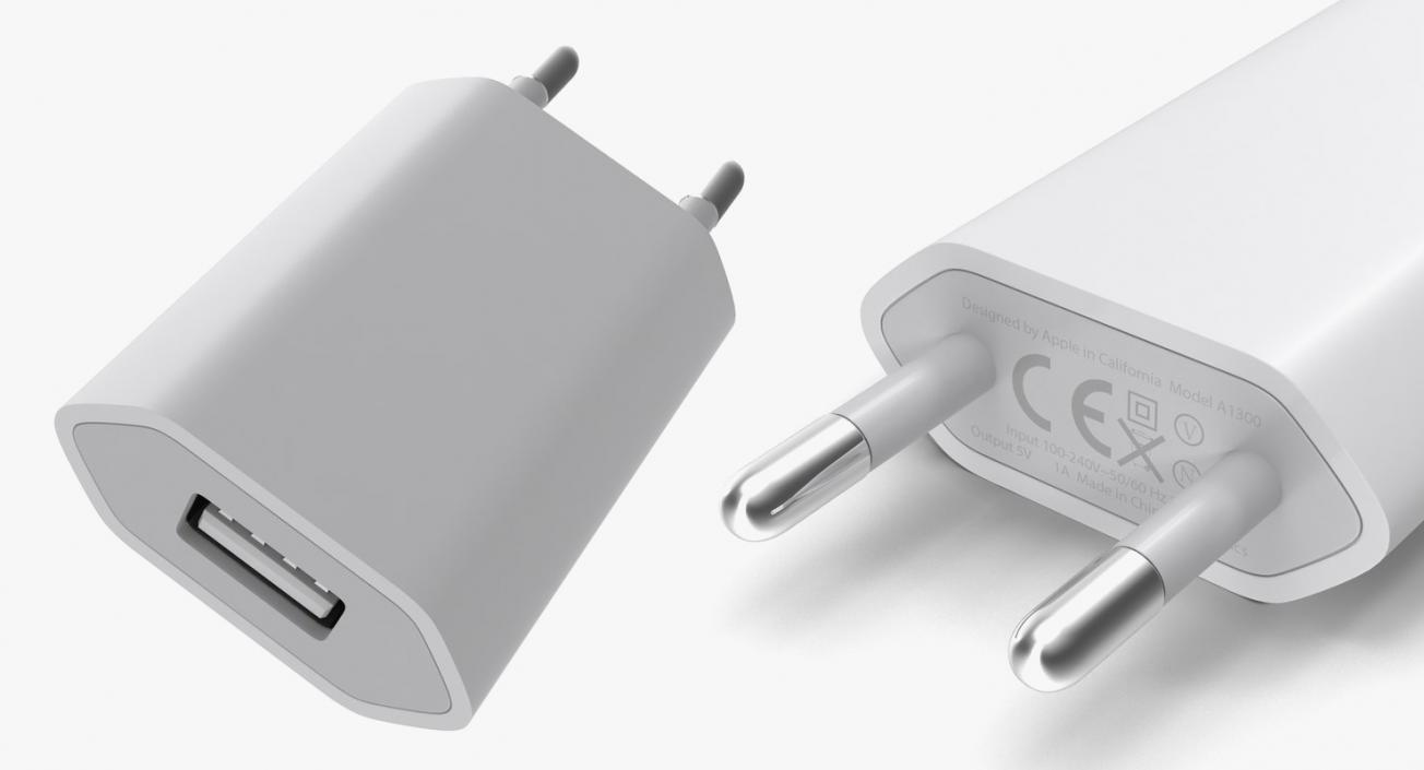 Apple Chargers Collection 2 3D