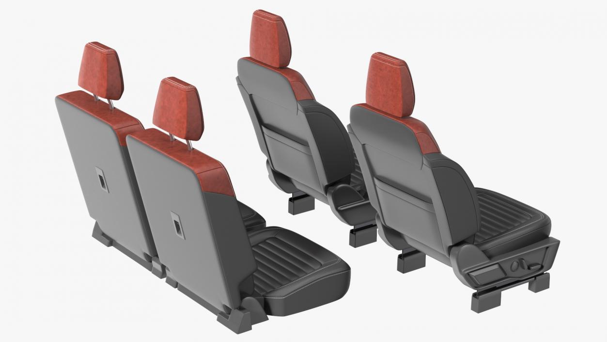 SUV Seats 3D model