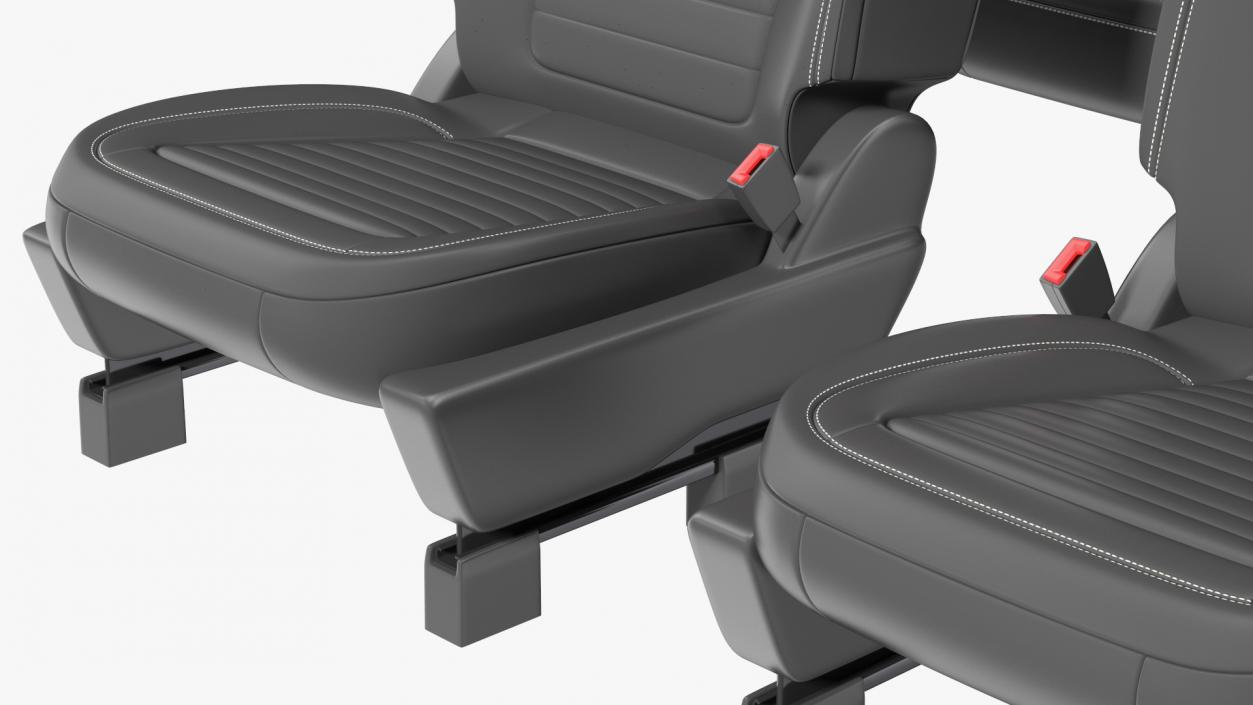 SUV Seats 3D model