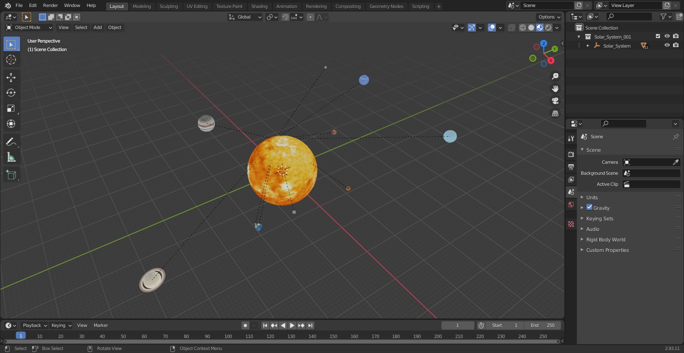 3D model Solar System(1)