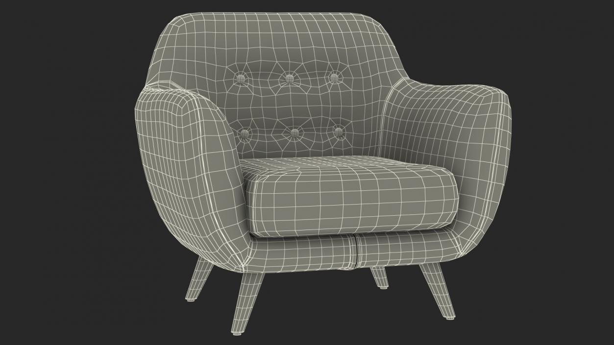 Armchairs Collection 9 3D