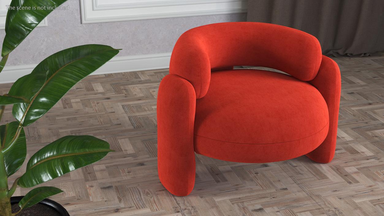 Armchairs Collection 9 3D