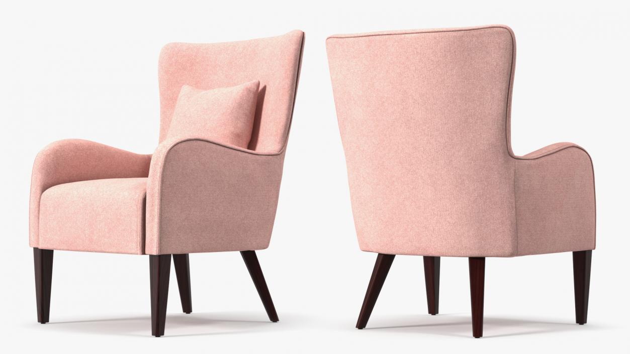 Armchairs Collection 9 3D