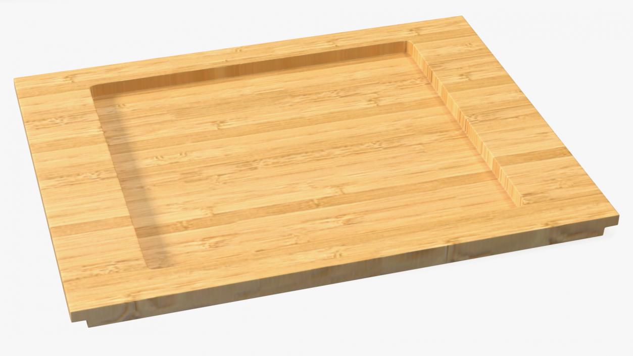 3D Bamboo Cheese Board with Cutlery Set