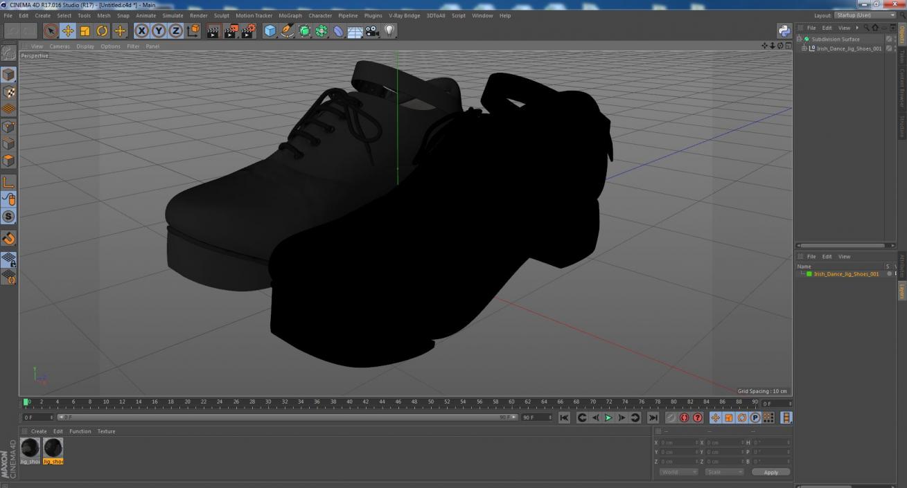 3D Irish Dance Jig Shoes