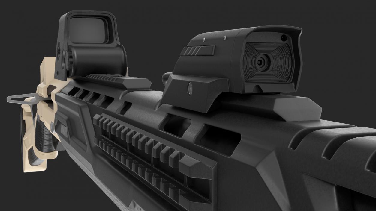 Modern Shotgun 3D model