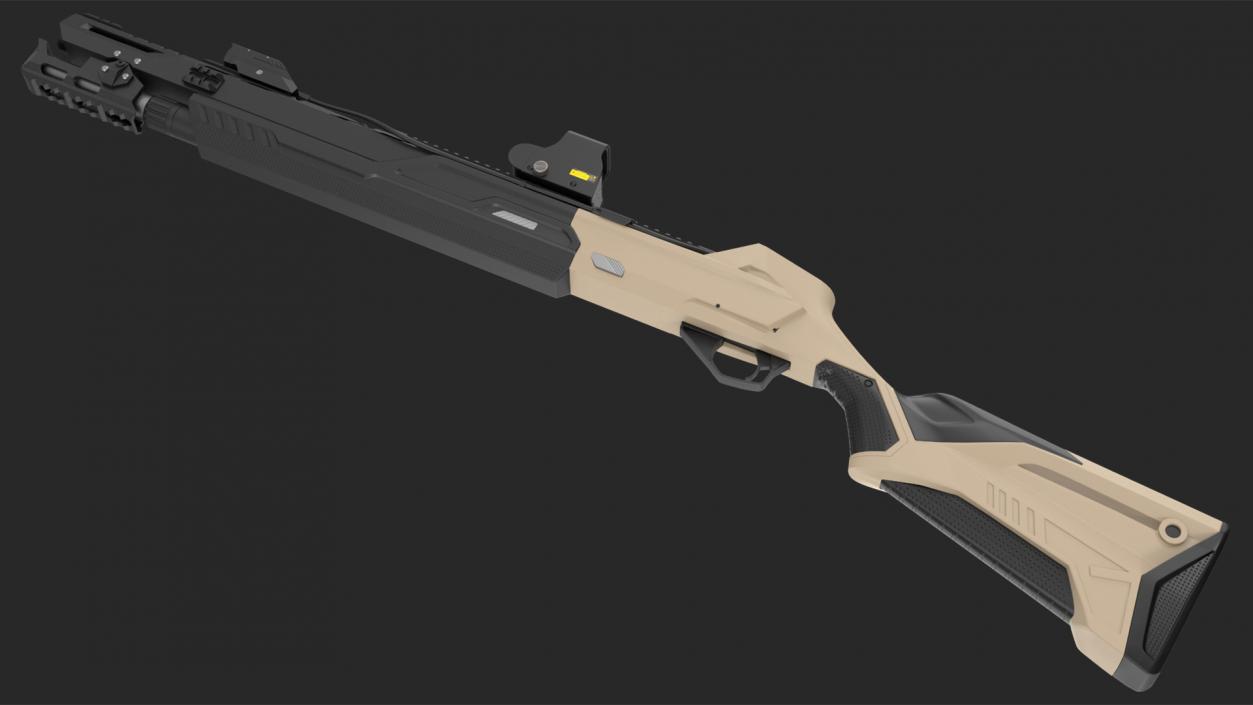 Modern Shotgun 3D model