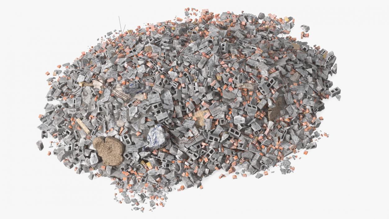 3D model Concrete Dump 2