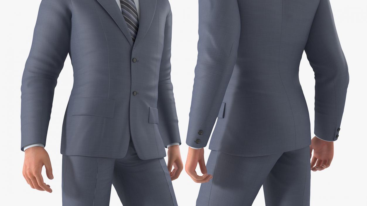 3D Businessman Rigged model