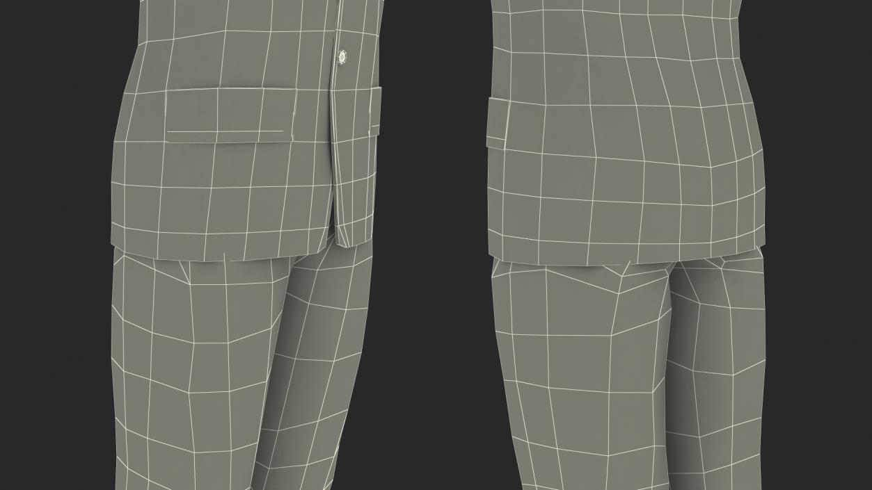 3D Businessman Rigged model