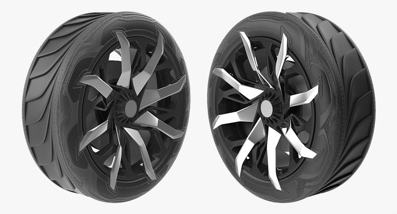 3D Concept Wheel model