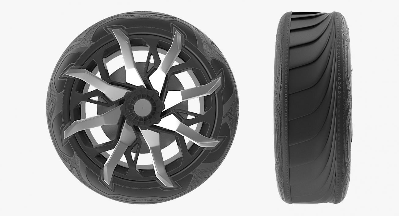 3D Concept Wheel model