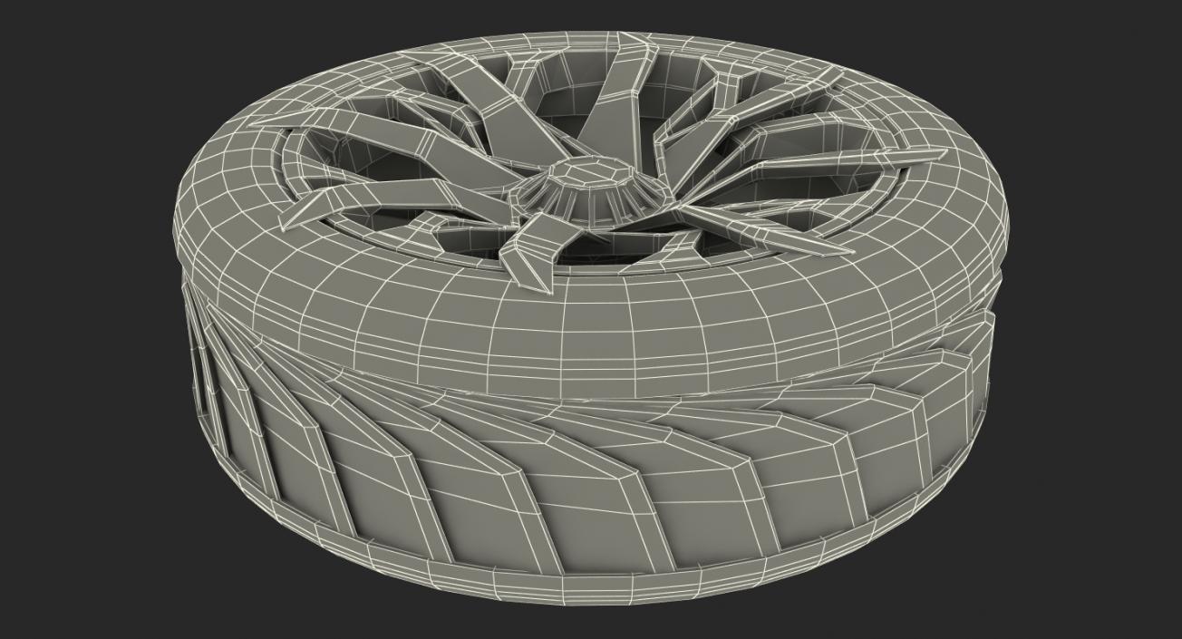 3D Concept Wheel model