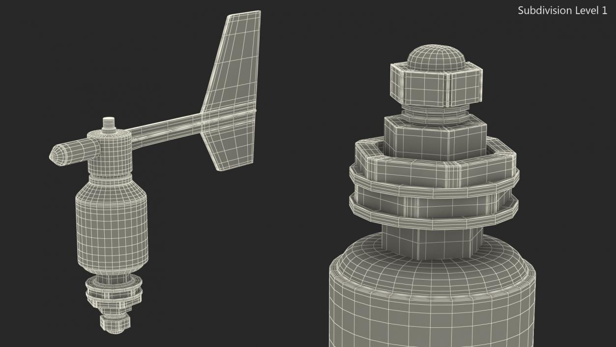 3D Wind Direction Sensor Transmitter model