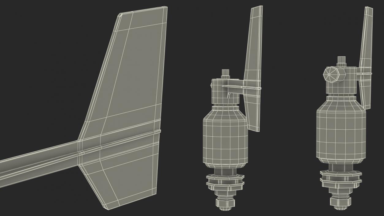 3D Wind Direction Sensor Transmitter model