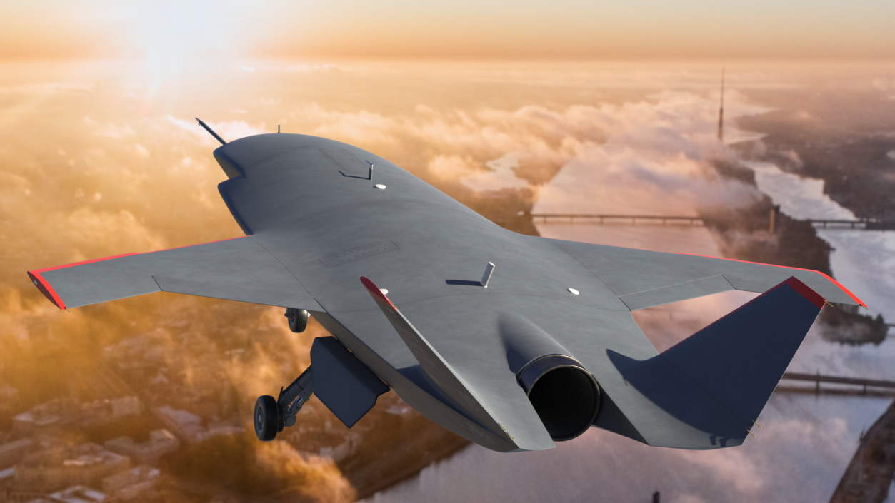 Boeing MQ-28 Ghost Bat 3D