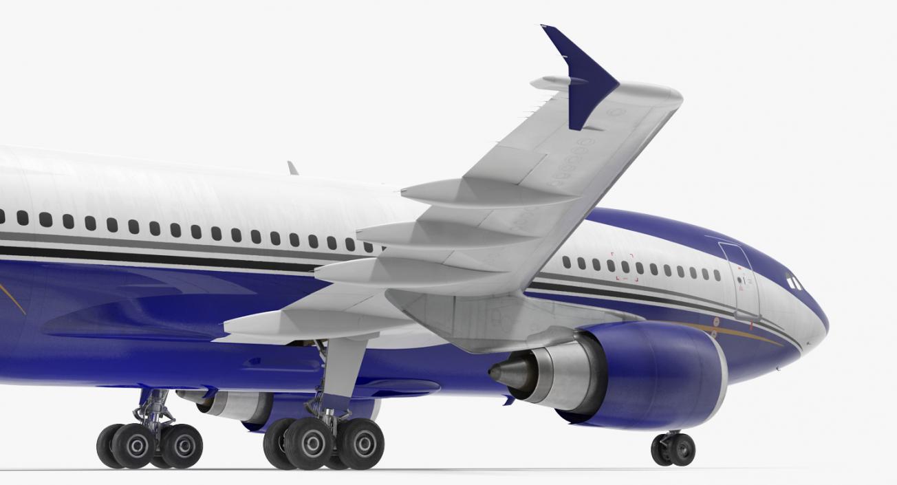 Airbus A310-300 Rigged 3D