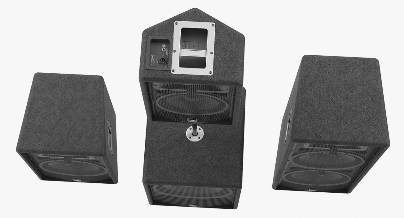 JBL JRX Speaker System 3D