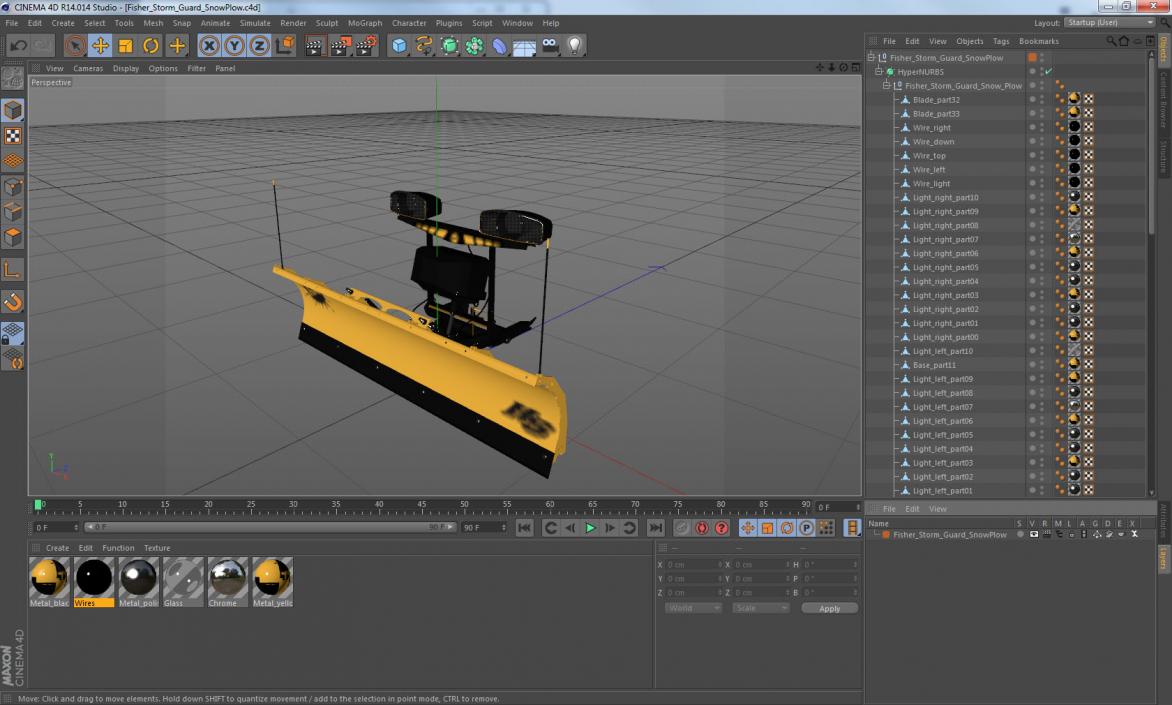 Fisher Storm Guard SnowPlow 3D