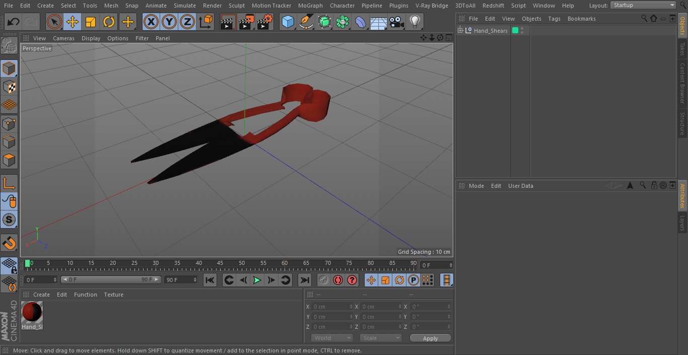 3D Hand Shears