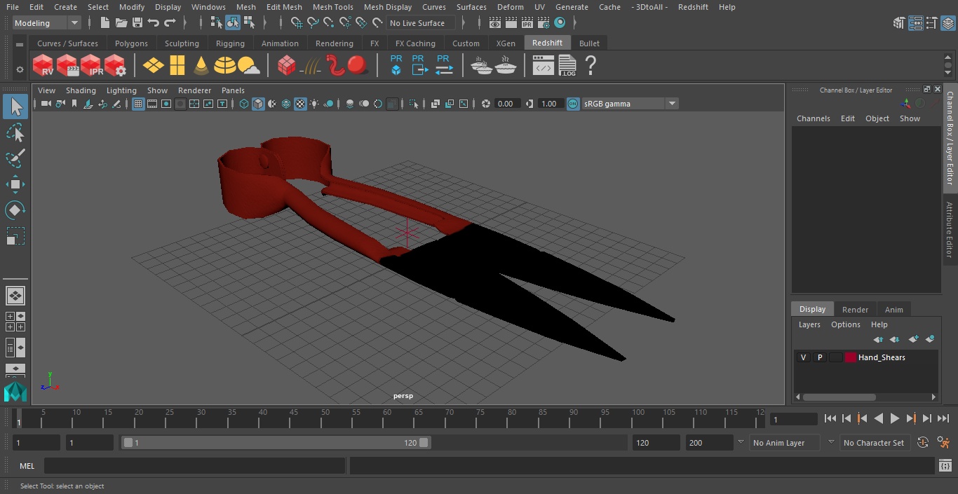 3D Hand Shears