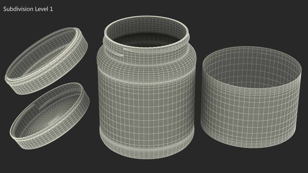 3D model Pre Workout Jar