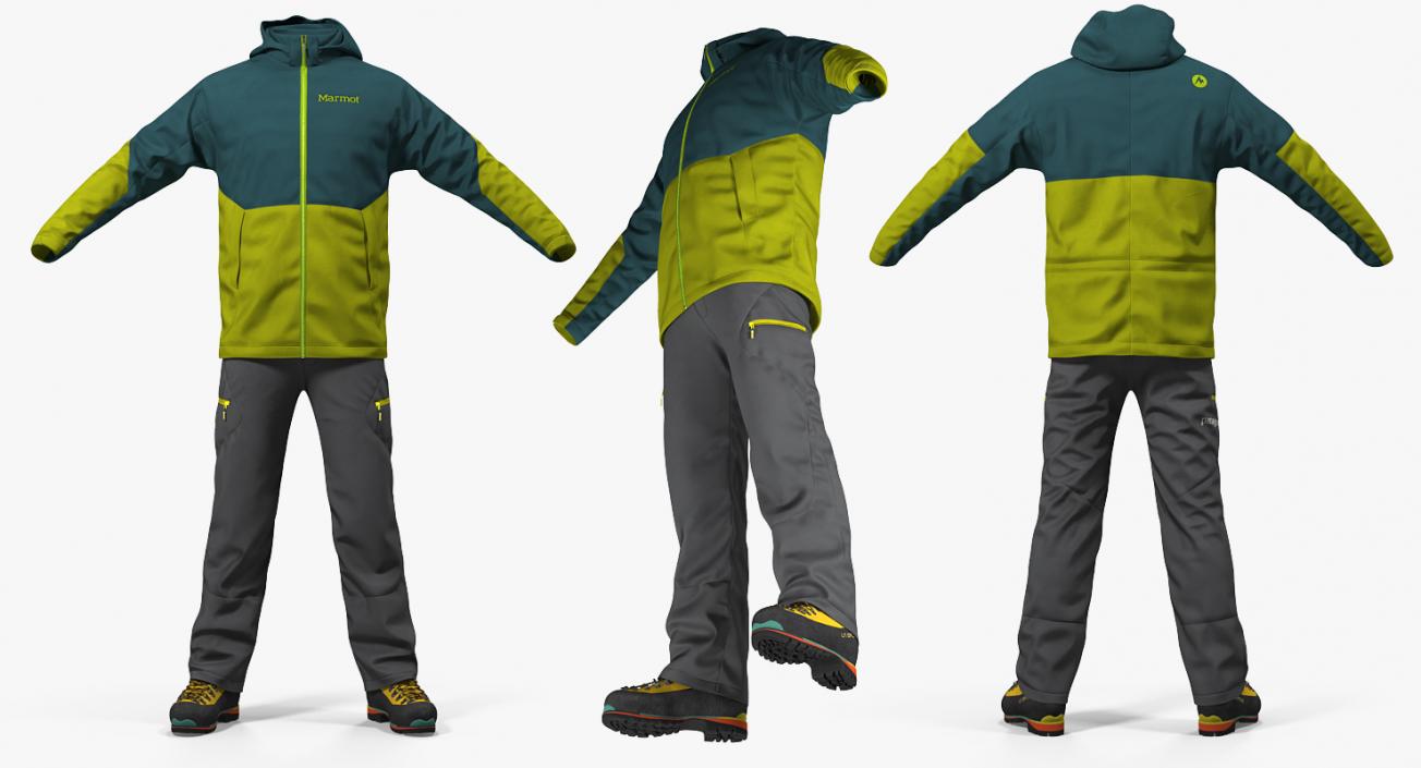 Winter Sportswear 3D