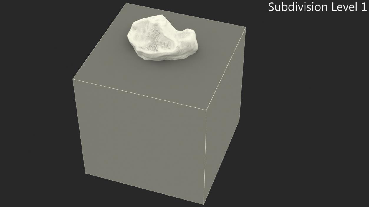 3D Iceberg Above and Underwater model