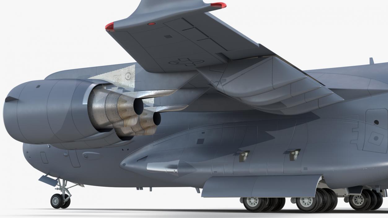 Boeing C17 Globemaster III Cargo Door Open 3D