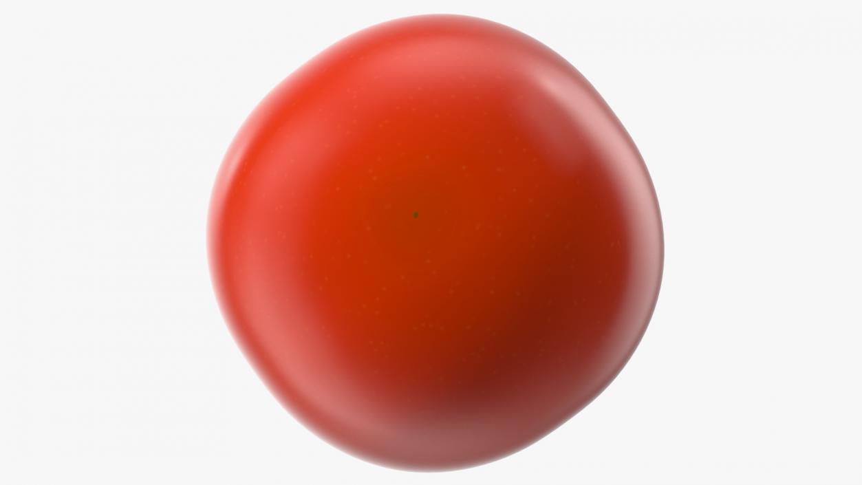 3D Red Cherry Tomato Fur