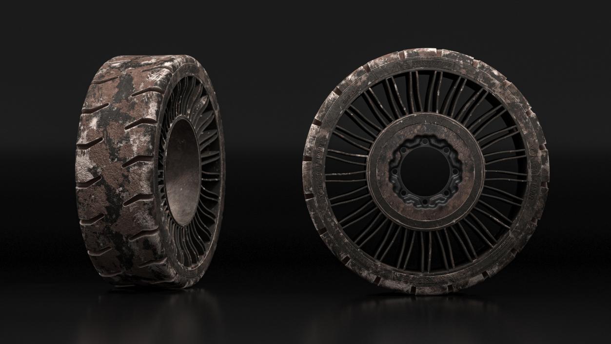 Michelin X Tweel Hard Surface Tire 3D model