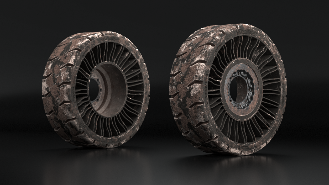 Michelin X Tweel Hard Surface Tire 3D model