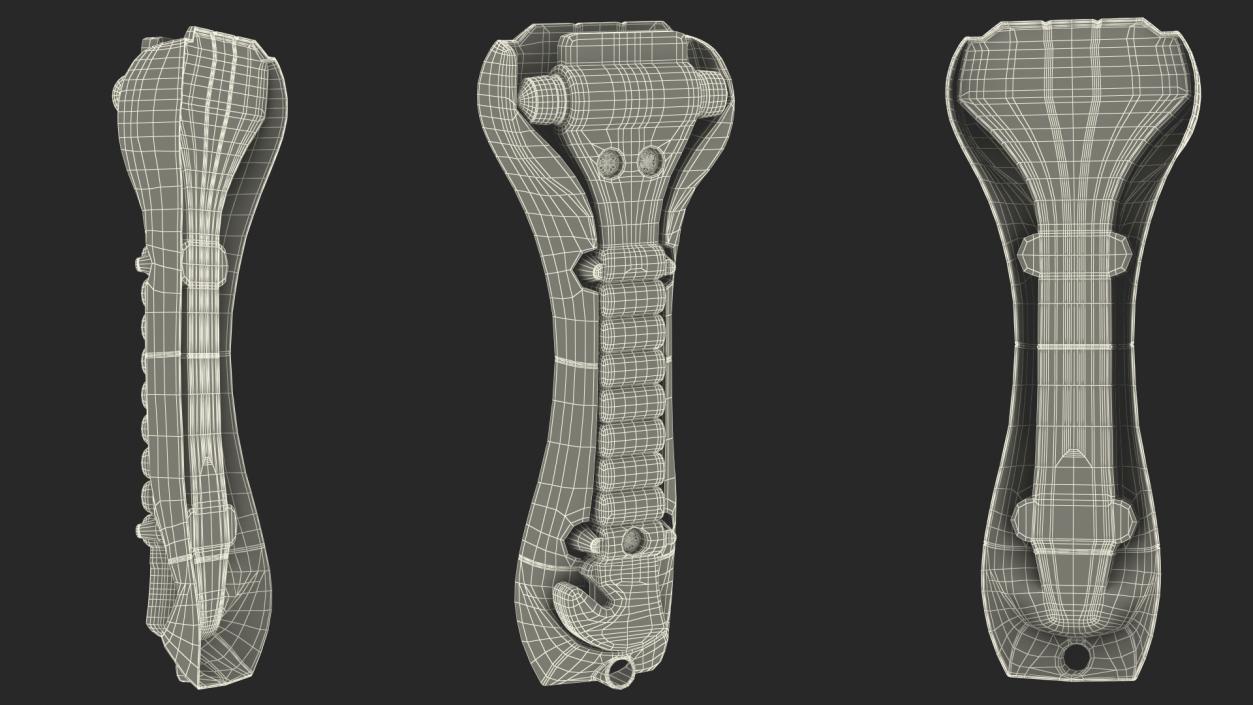 3D Break Glass Hammer with Storage Rack