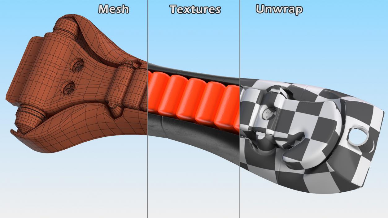 3D Break Glass Hammer with Storage Rack