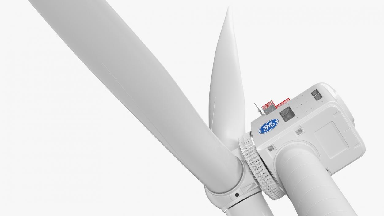 3D model GE Haliade-X Offshore Wind Turbine with Base Frame