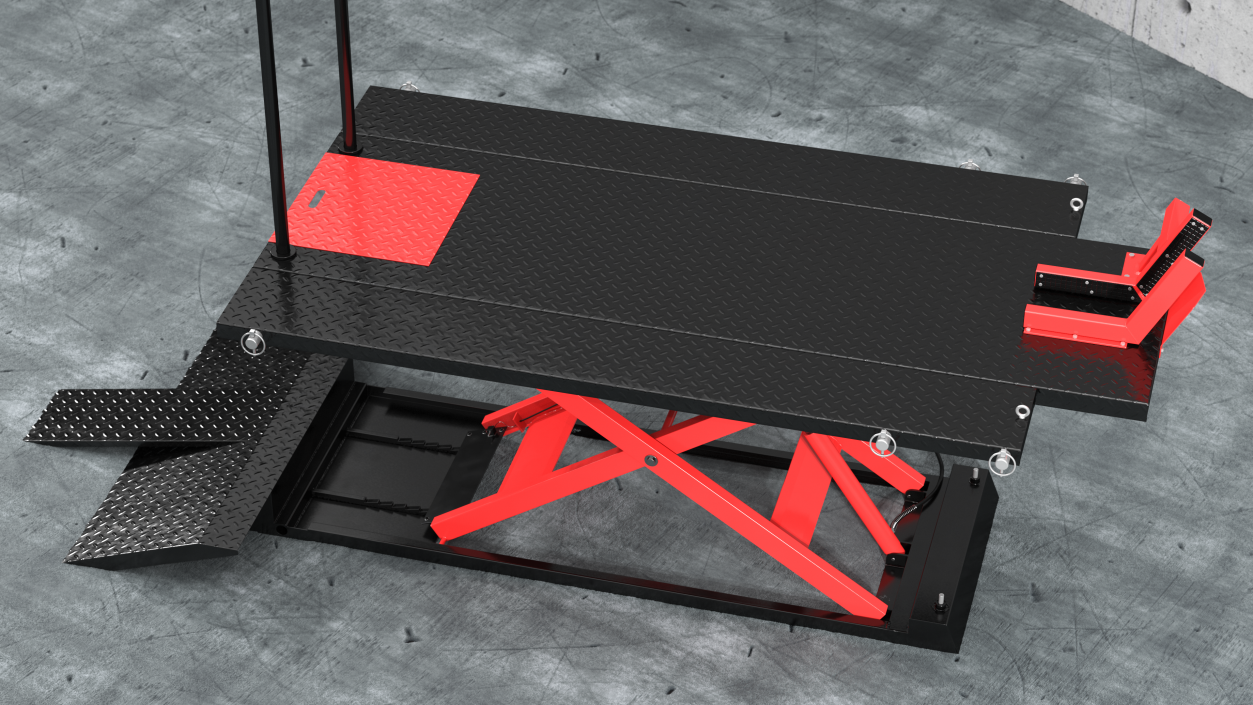 3D model Motorcycle ATV Lift Table