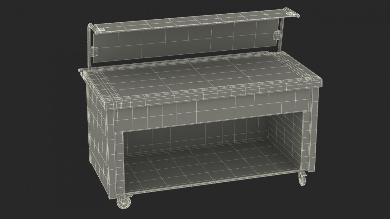 Module First and Second Courses Self Service Line 3D model