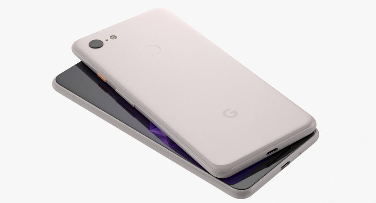 3D model Gold Pixel 3XL Smartphone